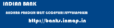 INDIAN BANK  ANDHRA PRADESH WEST GODAVARI JUVVALAPALEM   banks information 